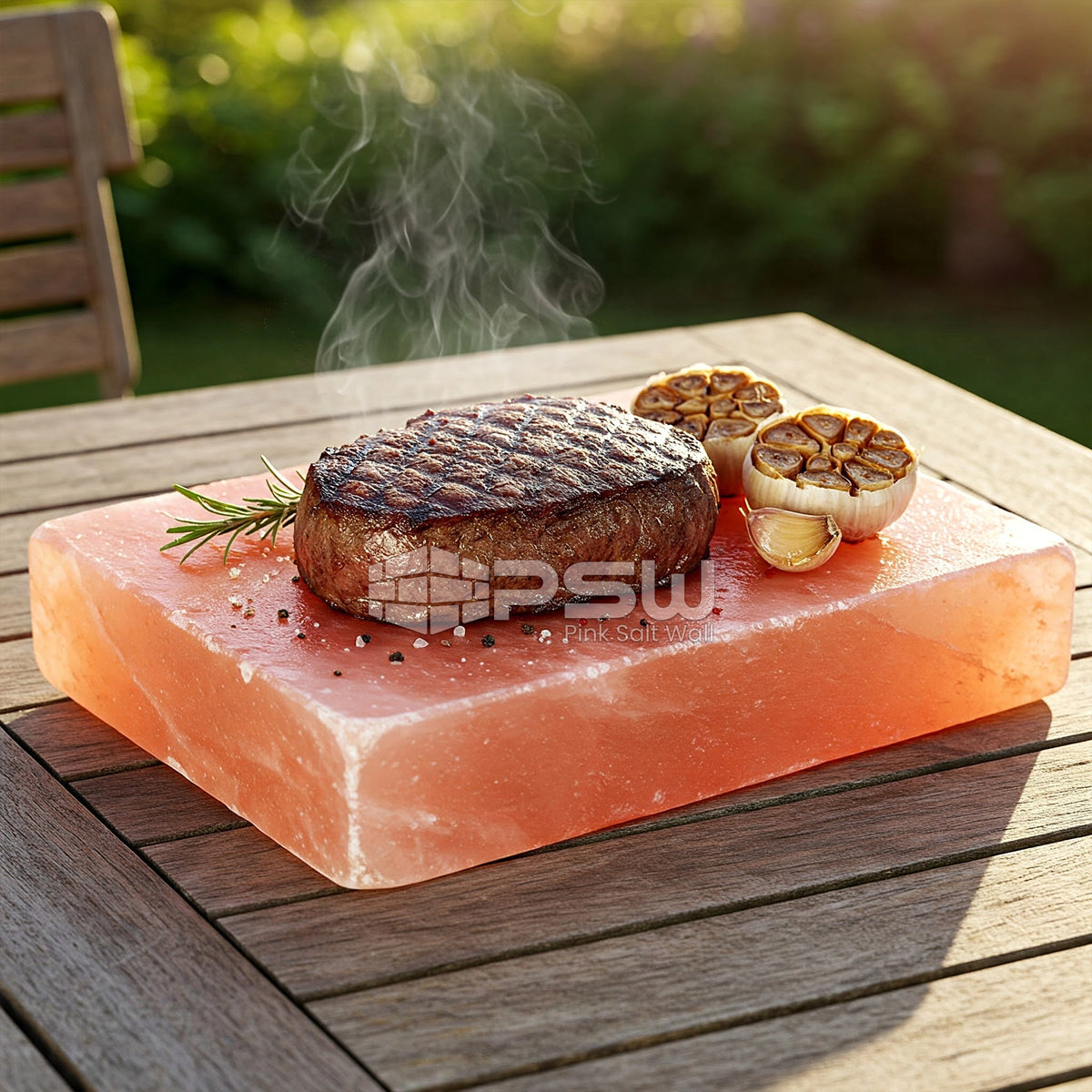 Himalayan Salt Cooking Block for Food Presentation