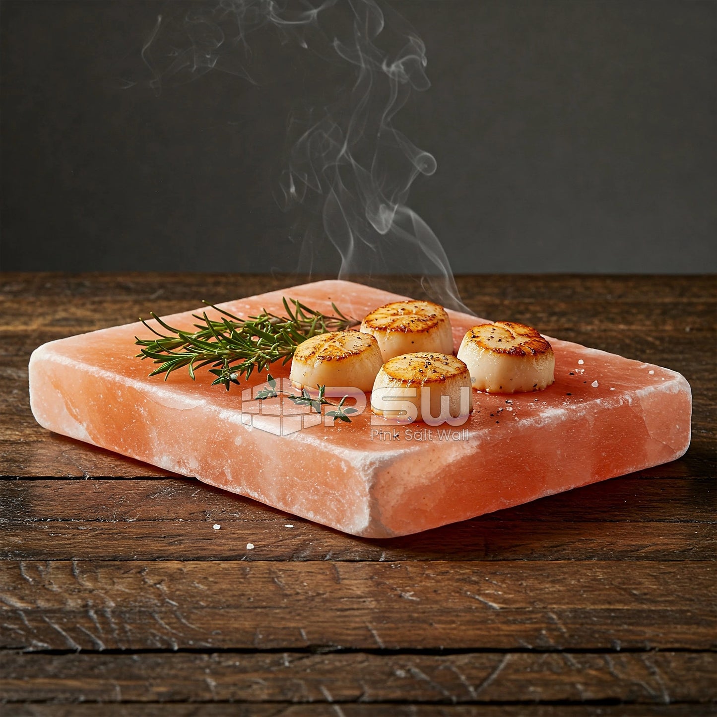 Himalayan salt cooking block packaged for delivery