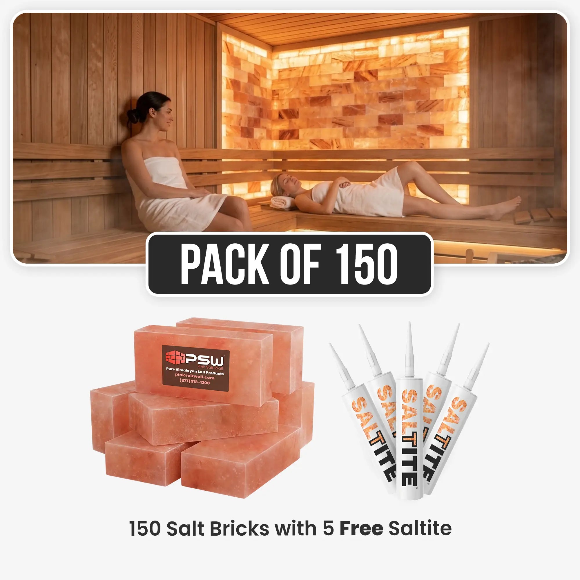 Himalayan salt bricks for suana 