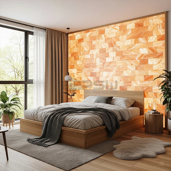 Himalayan salt tiles for relaxation rooms