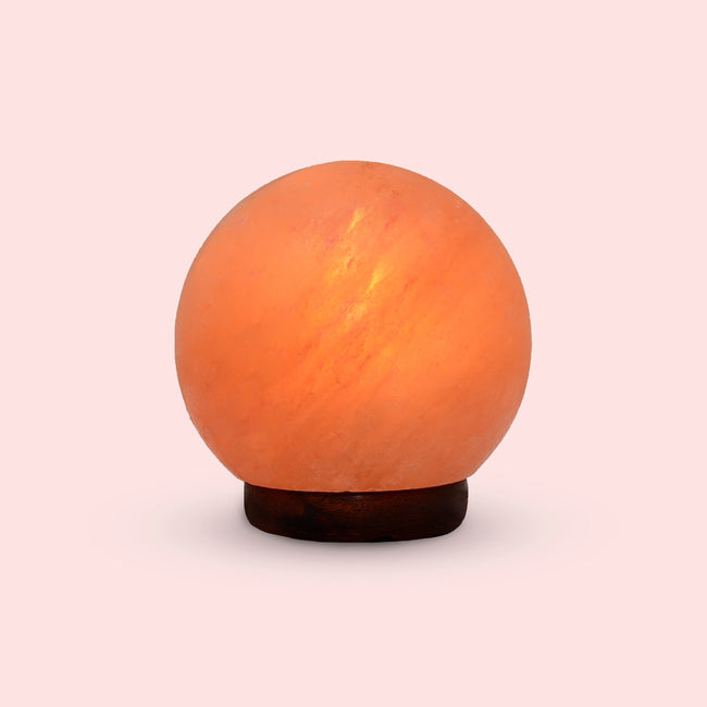 Knob - Himalayan Rock Glob Salt Lamp - Free Shipping