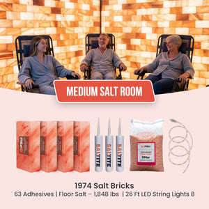 Medium Salt Room: Design a Relaxing Sauna and Therapy Room
