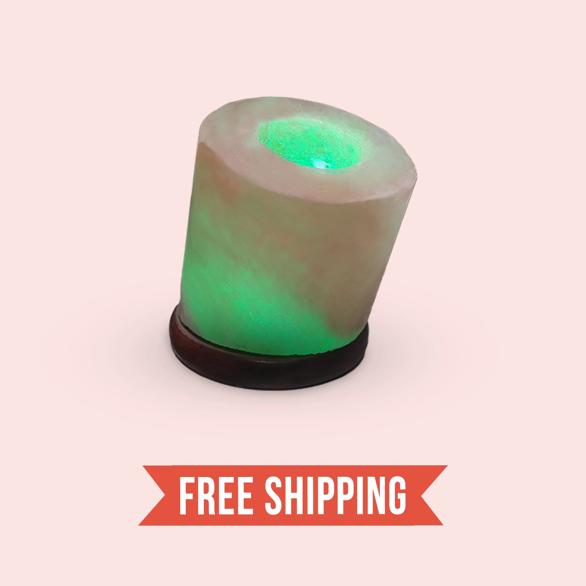 Misty - Himalayan Pink Salt Pencil Holder