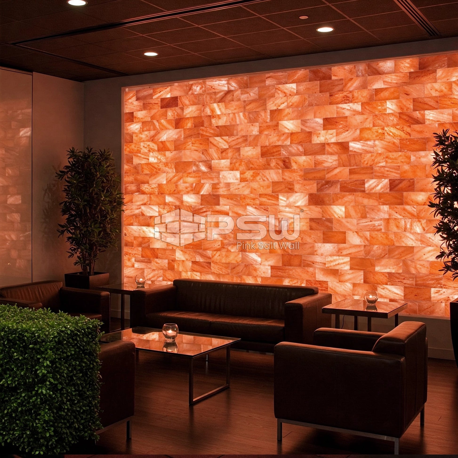 pink salt tiles for wall