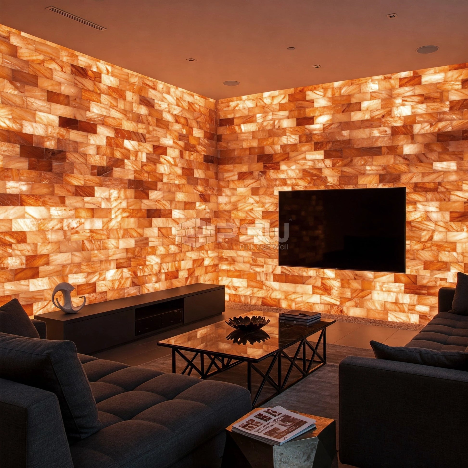 salt bricks for room décor