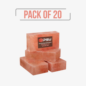 Himalayan Salt Bricks 8" x 4" x 2" - Pack of 20