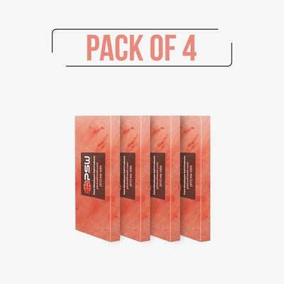 Himalayan Pink Salt Tiles 8" x 4" x 1" - Pack of 4 - Free Shipping