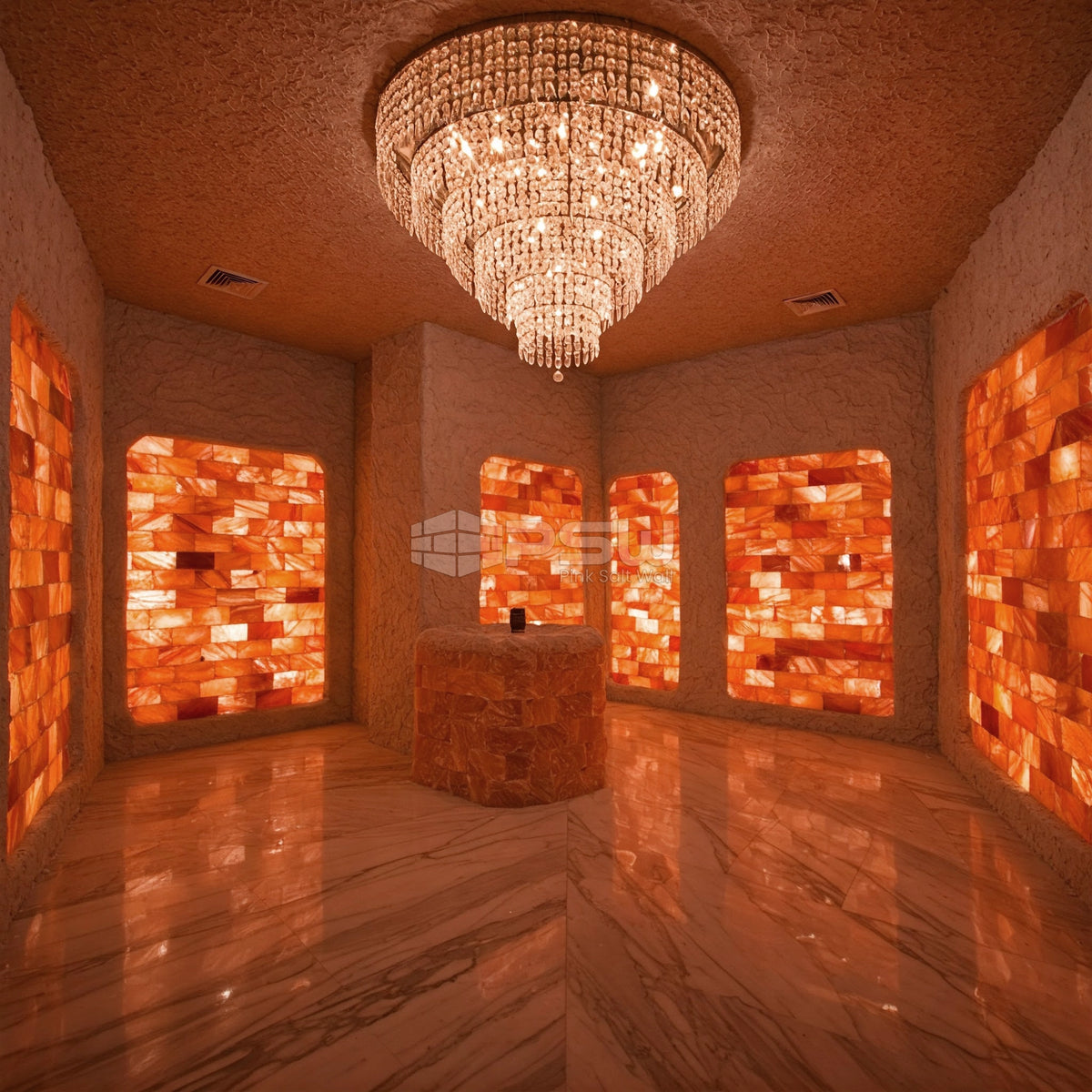 Salt Wall Blocks for Wellness Centers