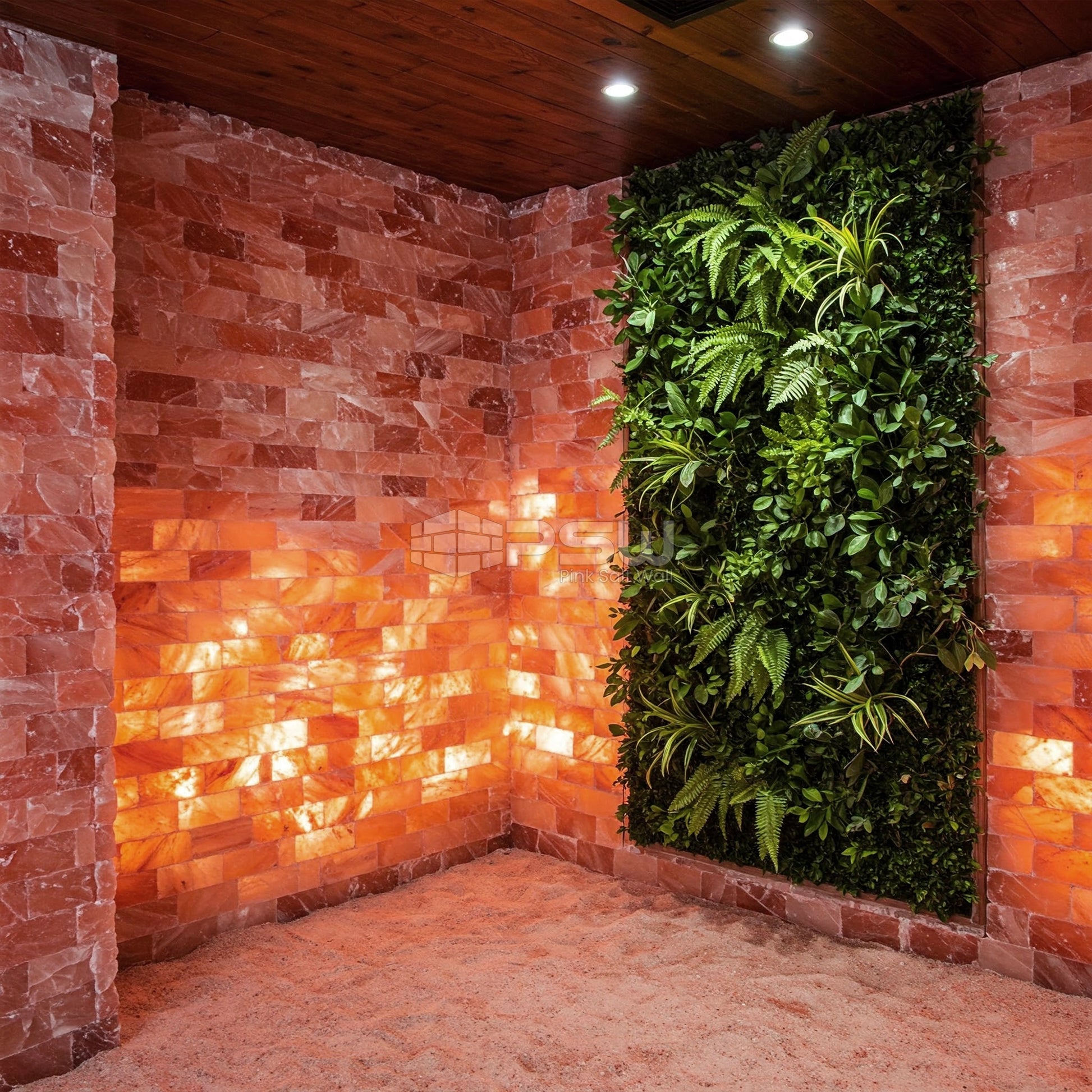 Salt Wall in Room