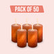 SaltCure - Himalayan Pink Salt Candle 6 inches - Pack of 50