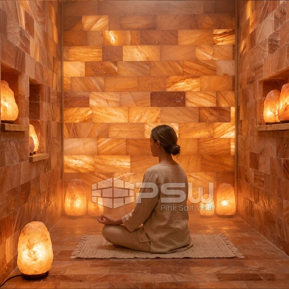 Salt therapy room