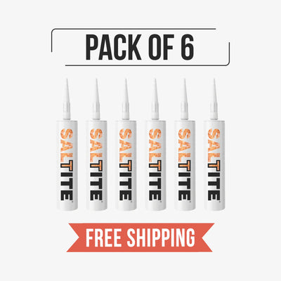 Saltite - Himalayan Salt Adhesive - Pack of 6 - Free Shipping