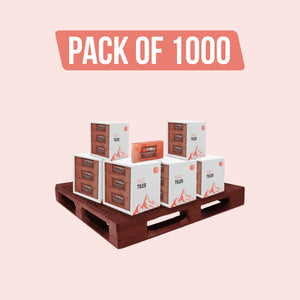 Himalayan Pink Salt Tiles 8" x 4" x 1" - Pack of 1000