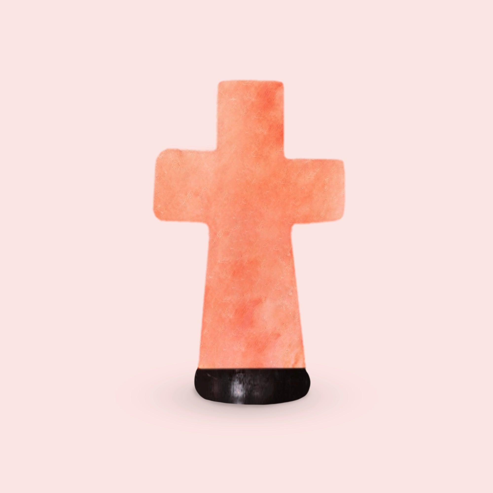 Vigor - Himalayan Pink Salt Cross Lamp