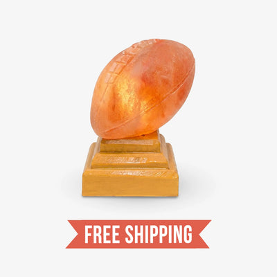 Zuma – Football-Shaped Himalayan Salt Lamps
