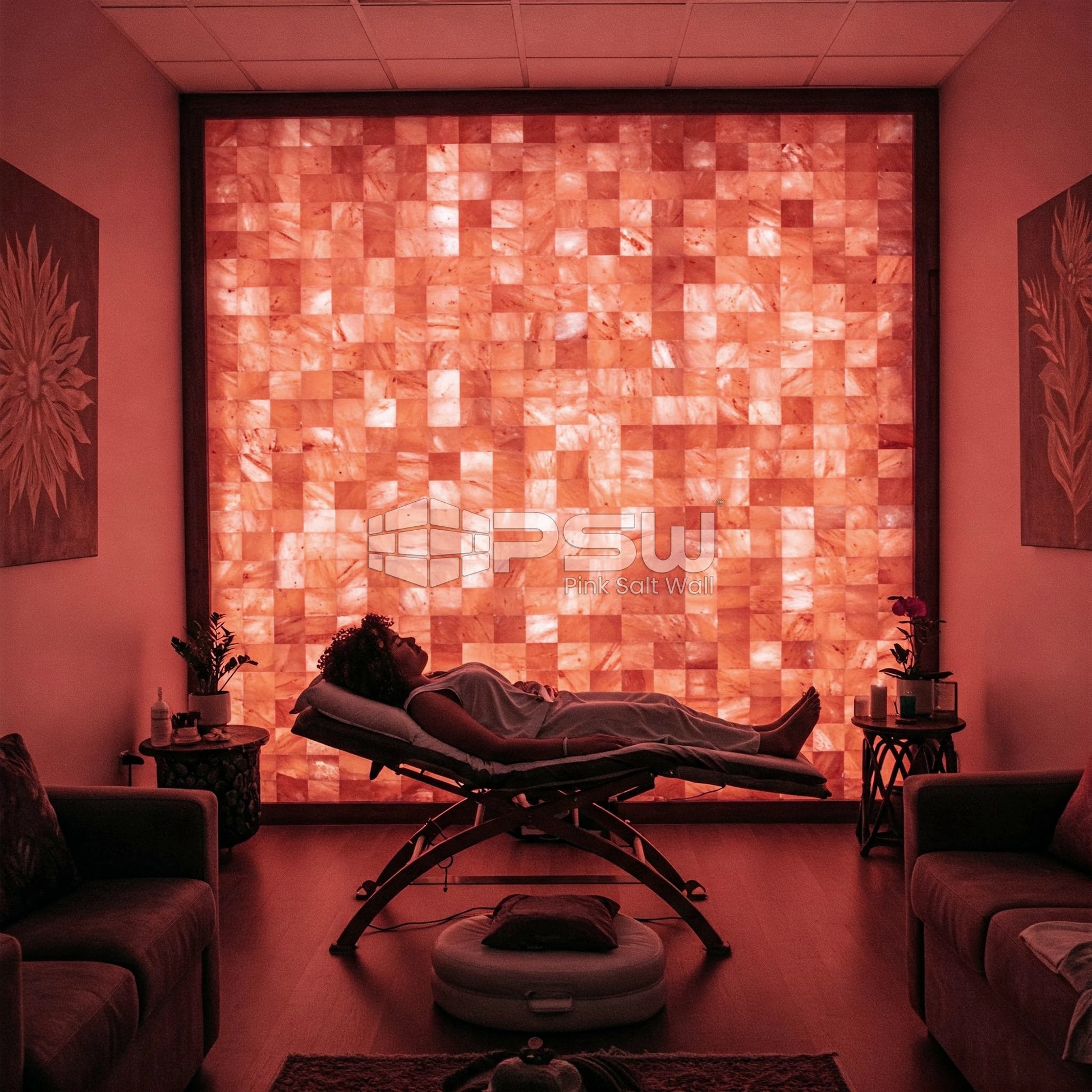 Salt Tiles for therapy room