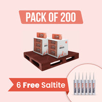 200 bricks with 3 free saltite
