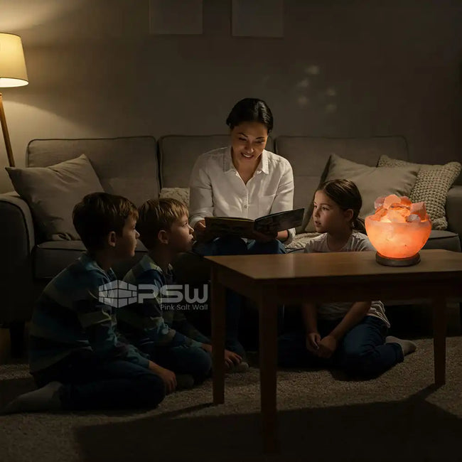 3 Ember - Himalayan Pink Salt Fire Bowl 2 Rubella - Pink Himalayan Crystal Salt Lamps