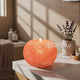 Monroe – Bowl Shaped Himalayan Pink Salt Candle