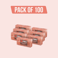Himalayan Salt Bricks 8" x 4" x 2" One Side Natural - Pack of 100