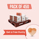 Himalayan Salt Bricks 8" x 4" x 2" Pack of 450 With Free Ducky