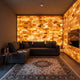 Himalayan Salt Wall Fingo Tile (12" x 8" x 1") - Pack of 100