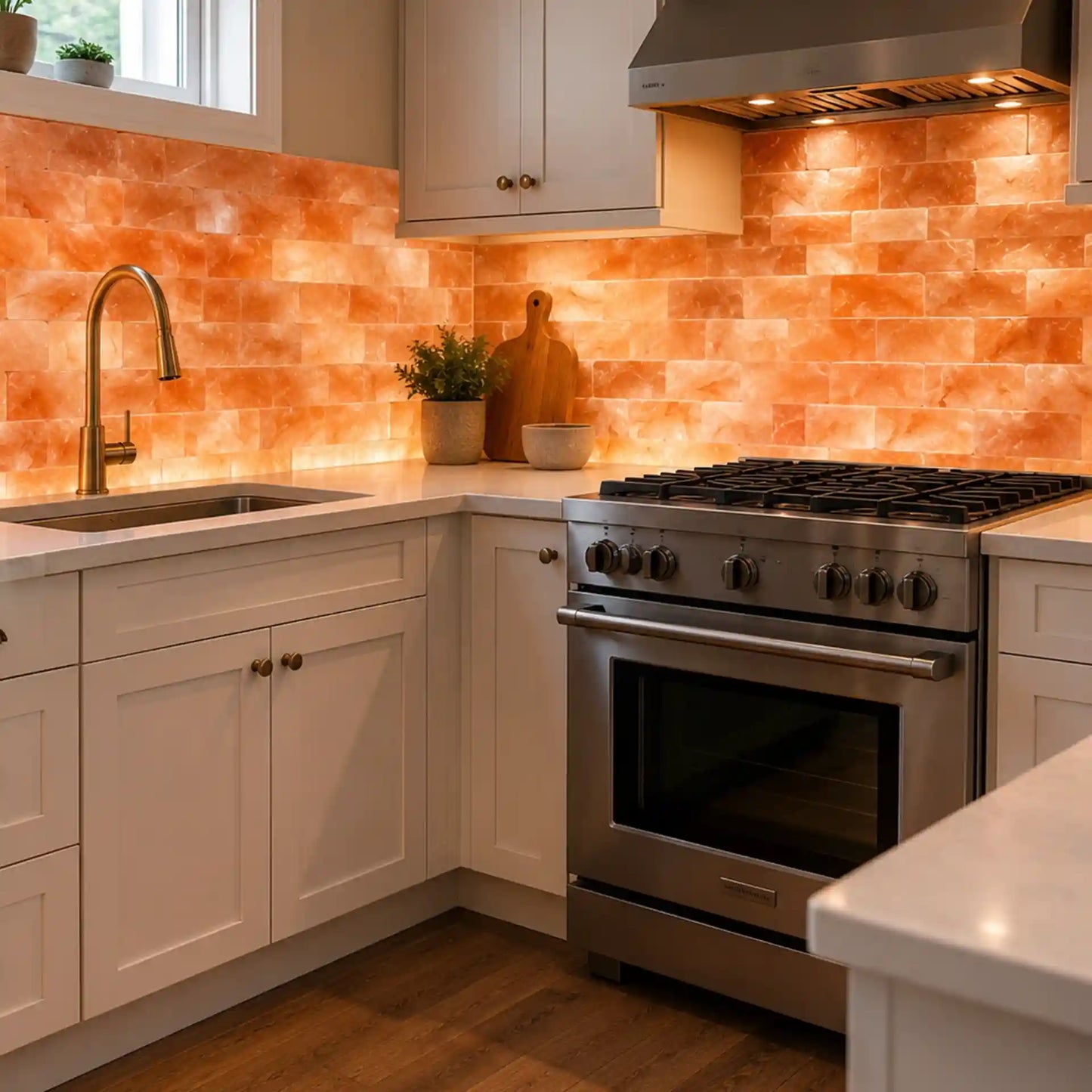 salt bricks for kitchen walls