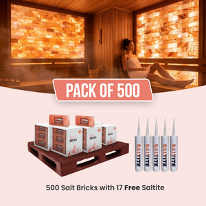 salt bricks for sauna pack of 500