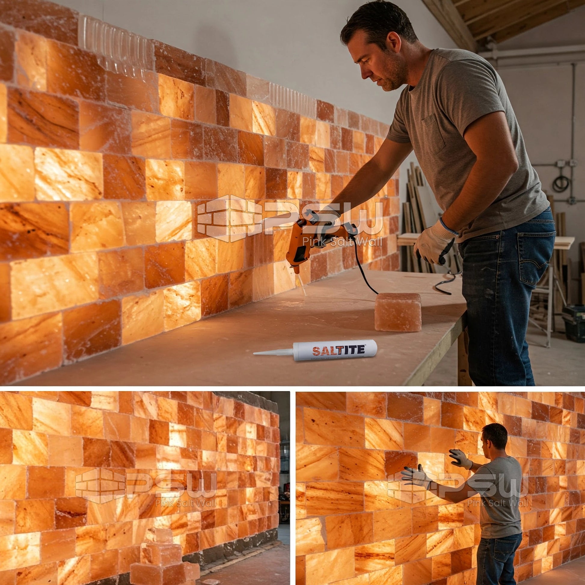 Salt Adhesives to join bricks