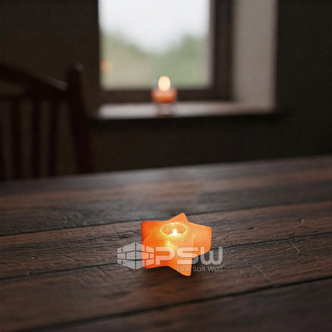 Starco – Star Shaped Himalayan Pink Salt Candle - Pack of 50