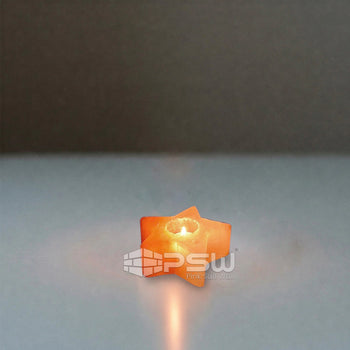 Starco – Star Shaped Himalayan Pink Salt Candle - Pack of 10