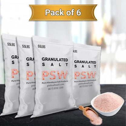 Granulated Salt For Floor (330lbs pack) - Pack of 6